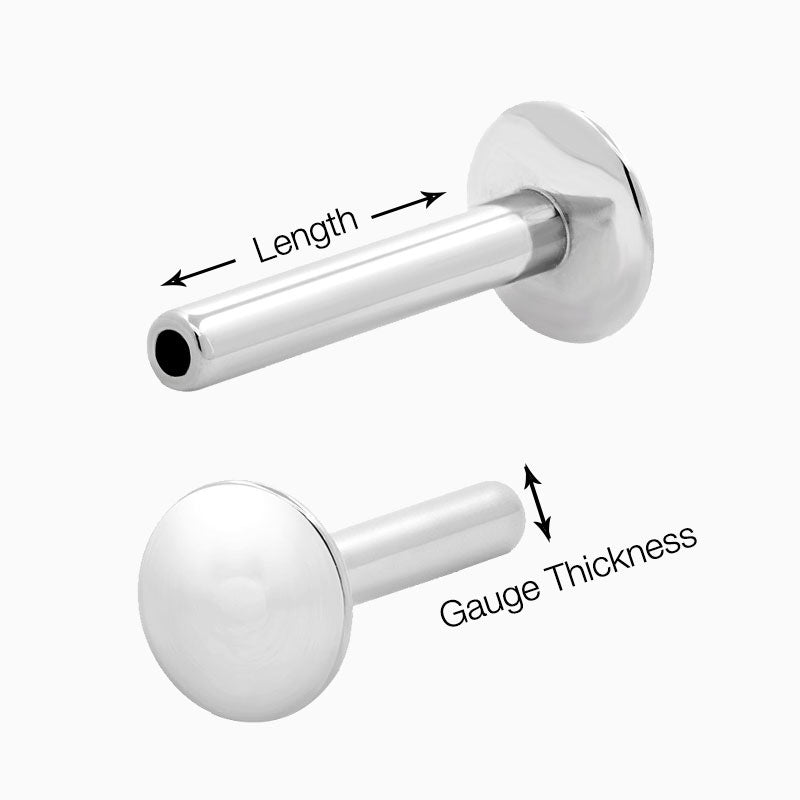 Measure Labret Size Measure Labret Size