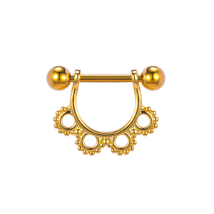 Nipple Ring Hoops Ball High Quality Nipple Piercing Jewellery Factory