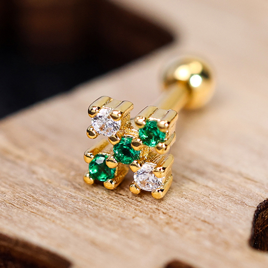 Cross Triple Piercing Stay True Body Piercing Professional Factory