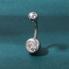 Zircon Belly Button Rings Titanium Belly Ring Piercing Factory