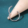Titanium Hinged Hoop Nose Ring Piercing Titanium Hinged Nose Ring OEM