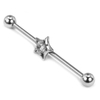 Stainless Steel Exquisite Engraving PentagramIndustrial Barbell Factory Wholesale