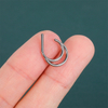 Titanium European And American Style Double Layer Nose Ring Wholesale