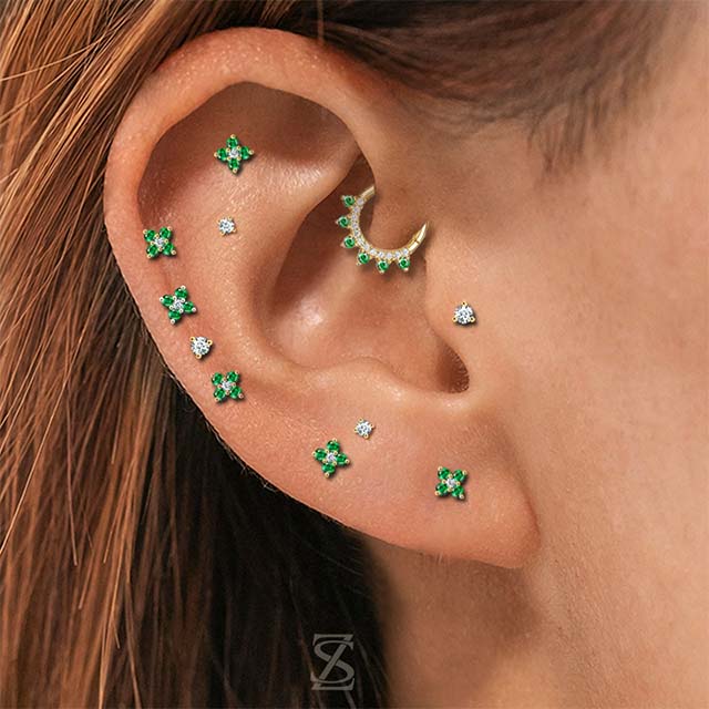 Ear Helix Piercing Jewelry Earring for Women Custom Factory