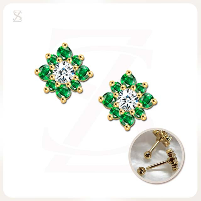 Stainless Steel Upper Helix Earrings Cute Body Piercings Factory