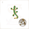 Helix Piercing Stud Gecko Shape Zircon Tragus Piercing Stud Factory