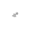 Stainless Steel Butterfly Exquisite Creative Ladies Lip Ring
