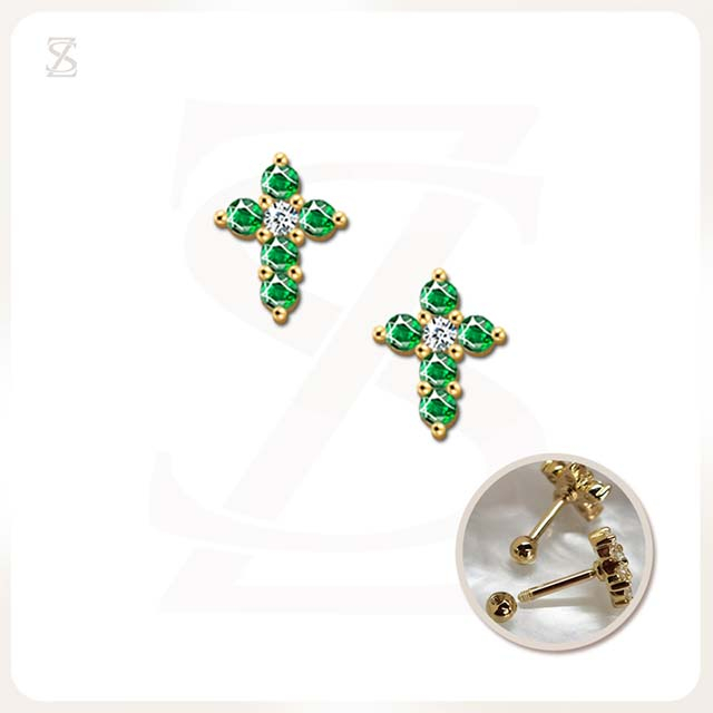 Tragus Curated Ear Piercing Gold New Piercing Itchy Design