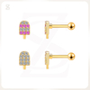 Pink Bubble Series Cute Ice Cream Cartilage Earrings Jewelry Wholesale