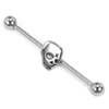 Stainless Steel Skull Popular Industrial Barbell Wholesale Design