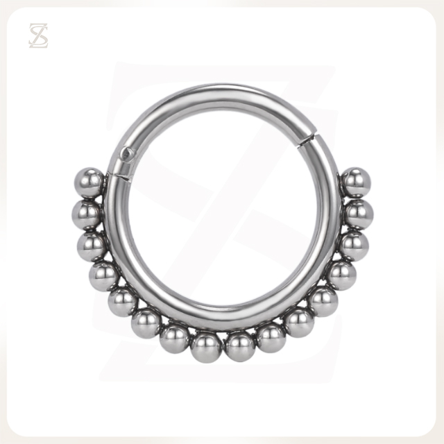 High Quality Nose Jewelry Titanium Nose Piercing Ring Hoop Body Jewelry OEM