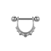 Cute Heart Nipple Piercing Stainless Steel Nipple Rings Factory