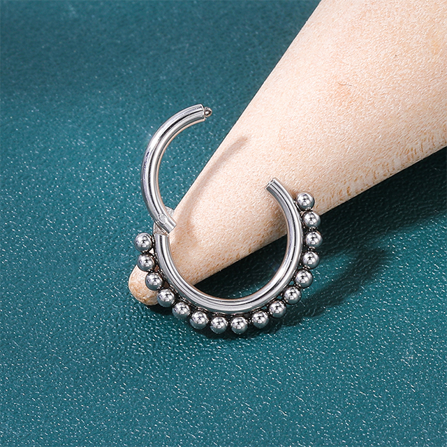 High Quality Nose Jewelry Titanium Nose Piercing Ring Hoop Body Jewelry OEM