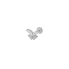 Stainless Steel Butterfly Flying Creative Design Ladies Lip Ring