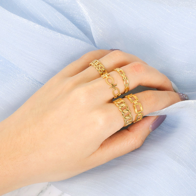 Hollow Stainless Steel Finger Rings WMJZ0265 (16)